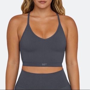 Set Active Sculptflex Ribbed V Bra